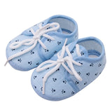 Baby Shoes I Love PaPa&MaMa Letter Printed Soft Bottom Footwear Heart-shaped 0-18M Newborn First walker