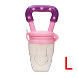 Fresh Food Nibbler Baby Pacifiers Feeder Kids Fruit Feeder Nipples Feeding Safe Baby Supplies Nipple Teat Pacifier Bottles