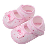 Baby Shoes I Love PaPa&MaMa Letter Printed Soft Bottom Footwear Heart-shaped 0-18M Newborn First walker