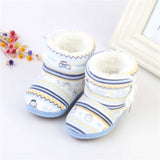 Baby Boy Girl Shoes Soft Sole First Walker Baby Booties Cotton Cartoon Anti-slip Snowshoes Toddler Newborn Shoes Boy