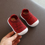 Kid Baby First Walkers ShoesBreathable b Infant Toddler Shoes Girls Boy Casual Mesh Shoes Soft Bottom Comfortable Non-slip Shoes