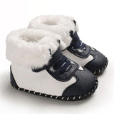 Toddler Kids Girl Shoes Winter Boots Soft Sole Walkers Sweet Princess Newborn Baby Girls First Winter Infant Footwear