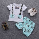 Boys' Clothing sets Summer Children Clothing Cartoon New Kids Cotton Cute Sets Baby Boy Outfit Costumes Baby Clothing Set