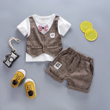 Boys' Clothing sets Summer Children Clothing Cartoon New Kids Cotton Cute Sets Baby Boy Outfit Costumes Baby Clothing Set