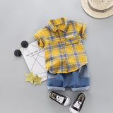 Boys' Clothing sets Summer Children Clothing Cartoon New Kids Cotton Cute Sets Baby Boy Outfit Costumes Baby Clothing Set