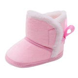 Newborn Baby Girls Shoes Super Warm Infant Winter Boots First Walkers Anti-slip Toddler Child Girl Princess Footwear Shoes