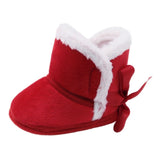 Newborn Baby Girls Shoes Super Warm Infant Winter Boots First Walkers Anti-slip Toddler Child Girl Princess Footwear Shoes