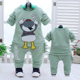 Boys' Clothing 1-2-3 Years Old Autumn Baby Clothes Children's Clothes Cotton Baby Spring and Autumn Set Two-piece