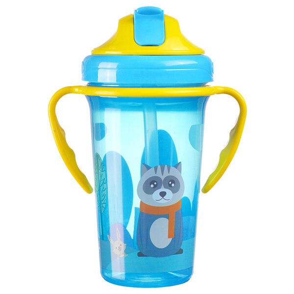 Silica gel Feeding Bottles Cups For Babies Water Milk Bottle Baby Feeding Bottle Infant Training With Handle Cups