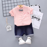 Boys' Clothing Sets Summer Clothes Fashion Cotton Set Printed Fruit Sports Suit for Boy T-Shirt + Shorts Children'S Clothing