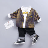 Boys'Spring Children's Clothes Boys' Babies' Cotton Clothes Girls' Long Sleeve Clothing Set