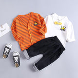 Boys'Spring Children's Clothes Boys' Babies' Cotton Clothes Girls' Long Sleeve Clothing Set