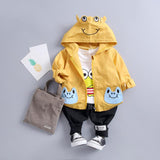 Boys'Spring Children's Clothes Boys' Babies' Cotton Clothes Girls' Long Sleeve Clothing Set