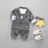 Boys'Spring Children's Clothes Boys' Babies' Cotton Clothes Girls' Long Sleeve Clothing Set