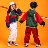 Children's Hip-hop Suit Girls'Jazz Dance Costume Spring Autumn Boys' Hip-hop Costume Children's Street Wears Clothing Set