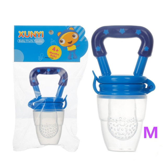 2019 Fresh Fruit Food Kids Nipple Feeding Safe Milk Feeder Baby Pacifier Bottles Teat Fresh Fruit Nibbler Safety baby products