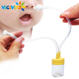 New Born Baby Safety Nose Cleaner Vacuum Suction Nasal Aspirator Snot Nose Cleaner Baby Care Newborn Healthy Care Convenient !