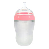 4 Styles Baby Bottle Newborn Wide Caliber Anti-flatulence Silicone Bottle with Handle Baby Supplies Kids Milk Food Feeding Tools