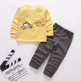 2018 Fashion Cartoon Spring and Autumn Sportswear + Sports Pants Children's Girl Boys' Clothing Fashion Brand Clothing Sets