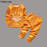 2018 Fashion Cartoon Spring and Autumn Sportswear + Sports Pants Children's Girl Boys' Clothing Fashion Brand Clothing Sets