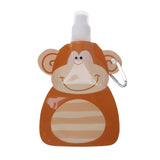 360ml Eco Friendly Foldable Cartoon Baby Water Feeding Bag Cups Travel Drink Bottle Safe for Kids