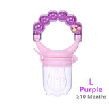 Safety Silicone Milk Fresh Fruit Nibbler Feeder for Baby Pacifier Bottle Baby Training Feeding Cup with Handle 5 Color Available