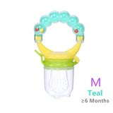 Safety Silicone Milk Fresh Fruit Nibbler Feeder for Baby Pacifier Bottle Baby Training Feeding Cup with Handle 5 Color Available