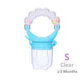 Safety Silicone Milk Fresh Fruit Nibbler Feeder for Baby Pacifier Bottle Baby Training Feeding Cup with Handle 5 Color Available