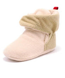 Hot Sell Unisex-baby Home Walking Boots Kids Newborn Infant Classic Floor Winter Super Warm Slip-On Soft Baby Crib Booties Shoes