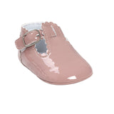 Candy Colors Patent Leather Newborn Baby Prewalker Soft Bottom Anti-slip Shoes Footwear Princess Girl Crib Mary Jane Shoes