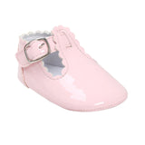 Candy Colors Patent Leather Newborn Baby Prewalker Soft Bottom Anti-slip Shoes Footwear Princess Girl Crib Mary Jane Shoes