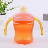 Baby Feeding Bottles Cups Learn Feeding Drinking Water Bottle Soft Mouth Duckbill Sippy Training Cup for Kids Baby Feeding Cup